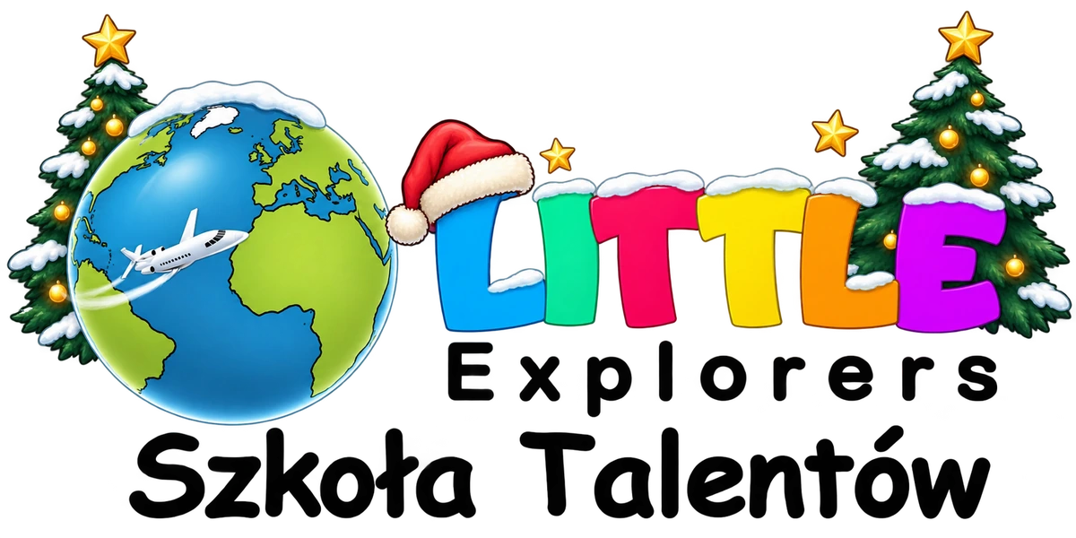 Sezonowe logo Little Explorers: Boże Narodzenie
