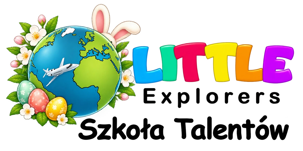Sezonowe logo Little Explorers: Wielkanoc