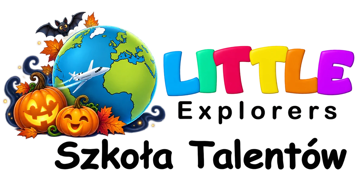 Sezonowe logo Little Explorers: Halloween