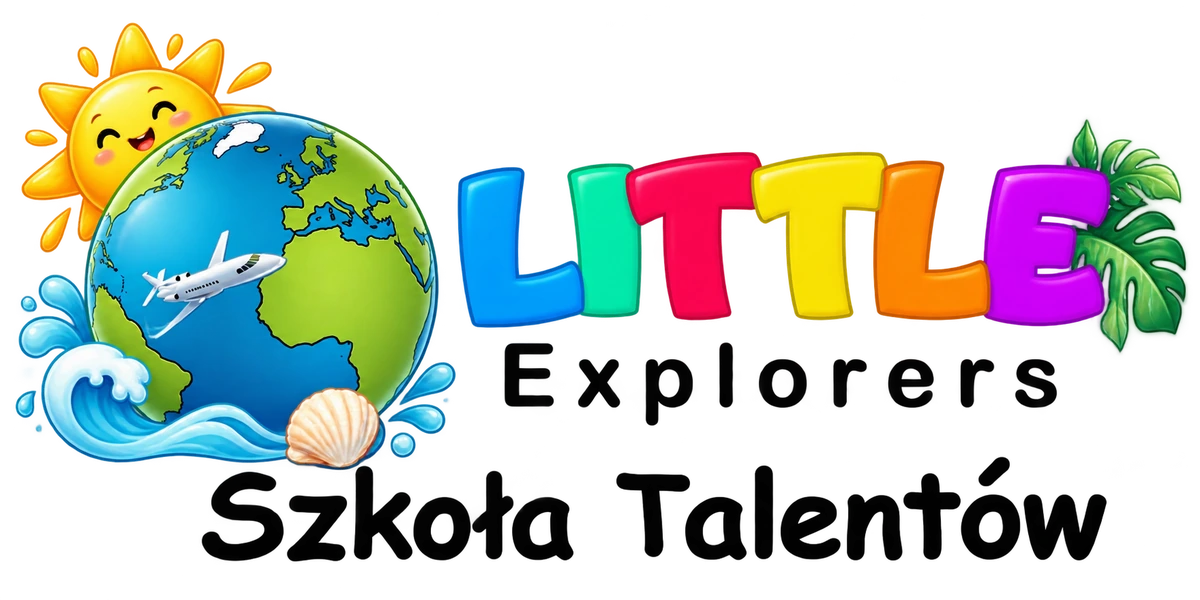 Sezonowe logo Little Explorers: Lato